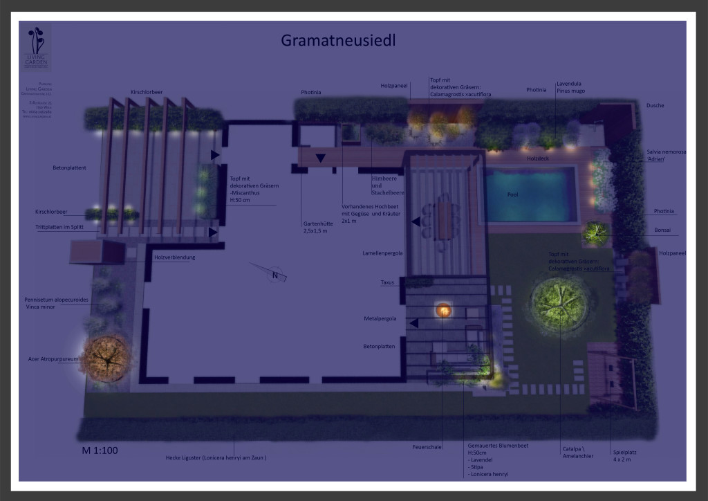 Gartenplan Living Garden